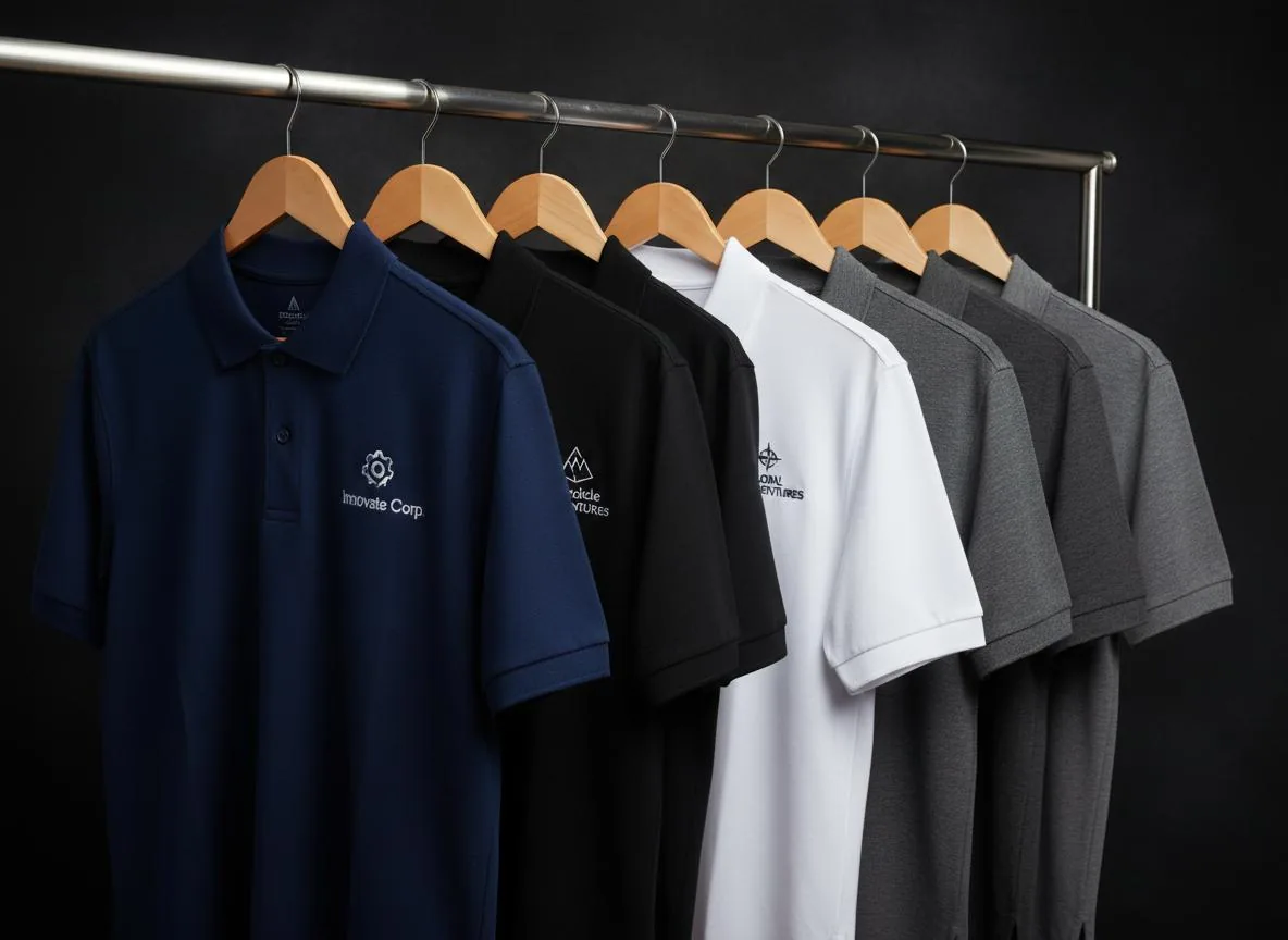 Illustrative branded apparel design concept